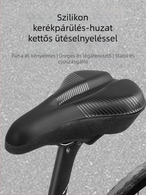 Szilikon mountain bike nyeregvédő huzat memóriahab és Lycra anyaggal, csúszásmentes, ütéscsillapító, rendkívül lágy kényelem