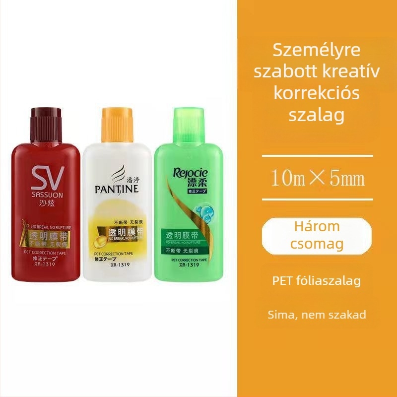 Leqi Shi sampon és tusfürdő, javító szalag készlet diákoknak – megfizethető ajándék, tartós