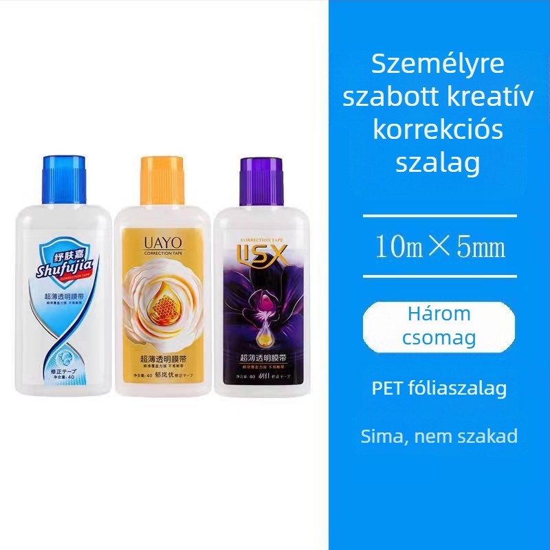 Leqi Shi sampon és tusfürdő, javító szalag készlet diákoknak – megfizethető ajándék, tartós