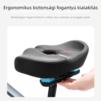 Hegymászó kerékpárnyereg párna, ultra-soft üléspárna, szélesebb kialakítás a kényelmes vezetésért