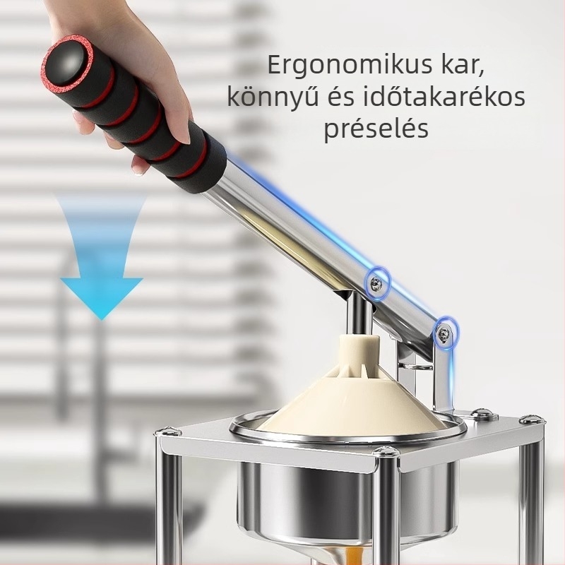 Kézi gyümölcsprés, kis méretű otthoni multifunkcionális készülék narancs- és gránátalma-lé készítésére
