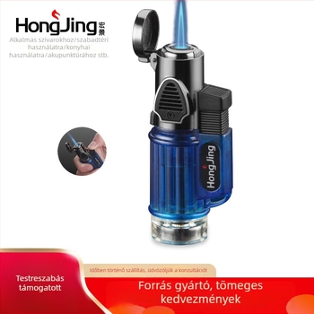 Hongjing 1205 Szélálló lánggyújtó és mini hegesztőfáklya konyhához, kempingezéshez és grillhez