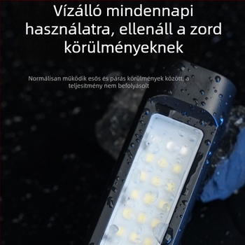Bunguo kerékpár első lámpa - multifunkcionális mágneses, vízálló, hegyi és országúti kerékpárokhoz, világítás és munkalámpa, kerékpáros felszerelés
