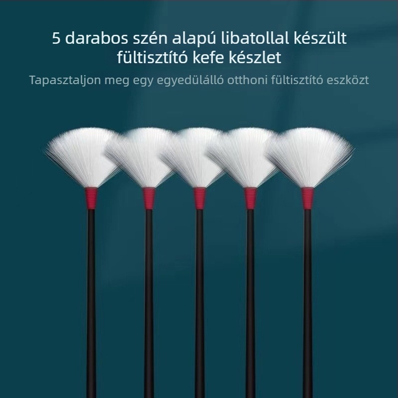 Libatollal készült fültisztító eszközök teljes készlete gyapotpálcákkal