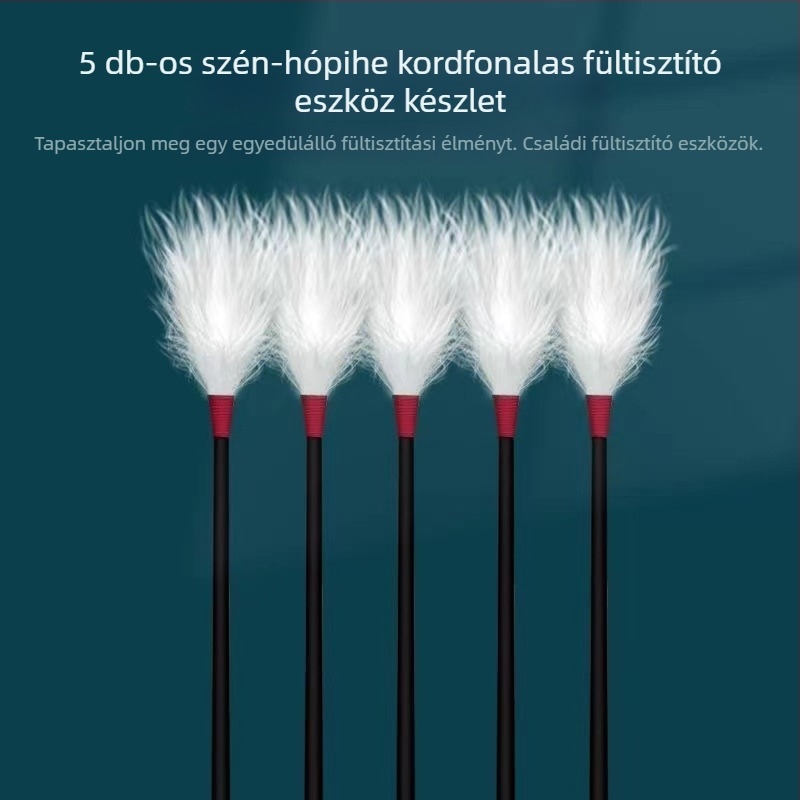 Libatollal készült fültisztító eszközök teljes készlete gyapotpálcákkal