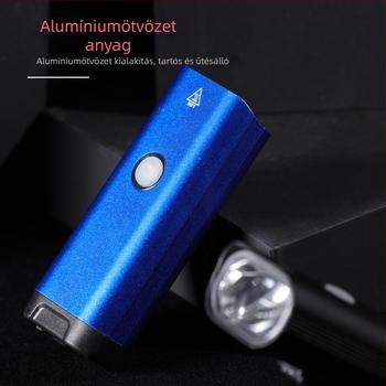 5W XPG első kerékpár lámpa, alumíniumötvözet, MTB, 1800mAh, USB-C töltés
