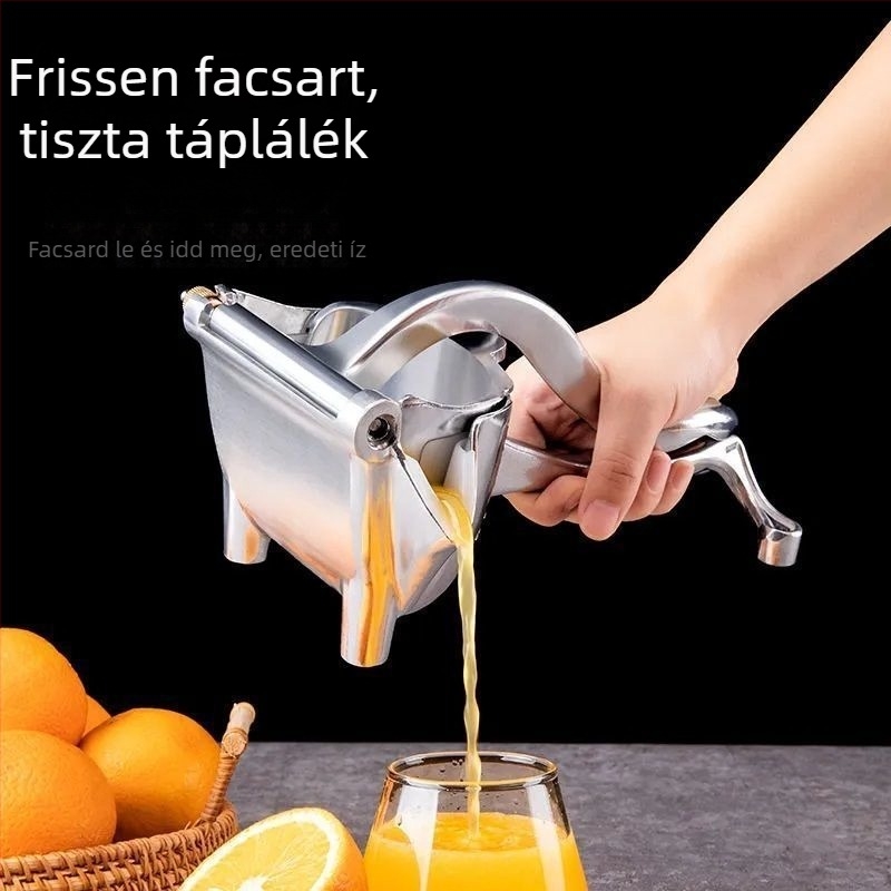 Kézzel működtethető háztartási gyümölcsfacsaró, kézi és multifunkcionális facsaró, narancs modell