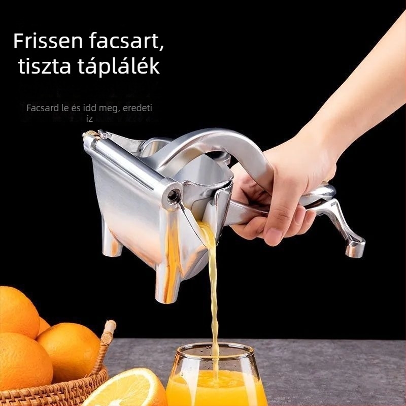 Kézzel működtethető háztartási gyümölcsfacsaró, kézi és multifunkcionális facsaró, narancs modell