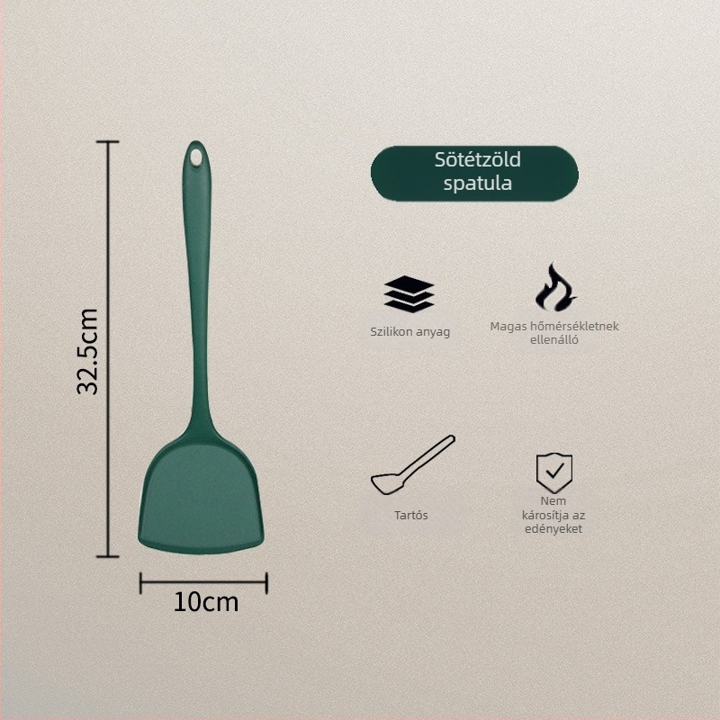 Szilikon spatula a főzéshez — többfunkciós, hőálló és tapadásmentes