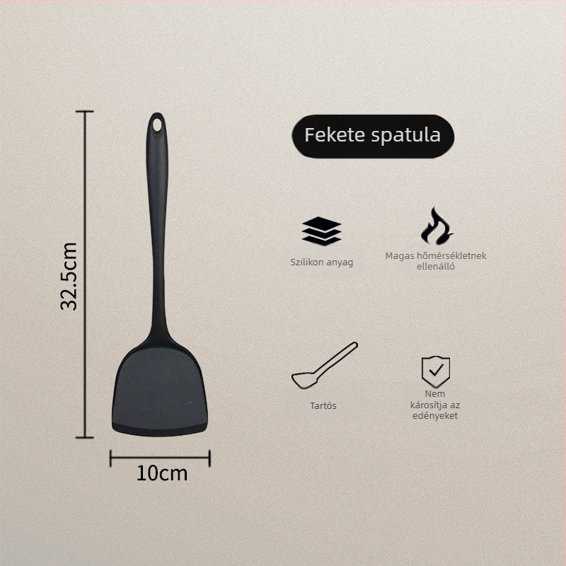Szilikon spatula a főzéshez — többfunkciós, hőálló és tapadásmentes
