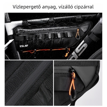 Nagy kapacitású, vízálló kerékpártáska hegyi- és országúti kerékpárokhoz