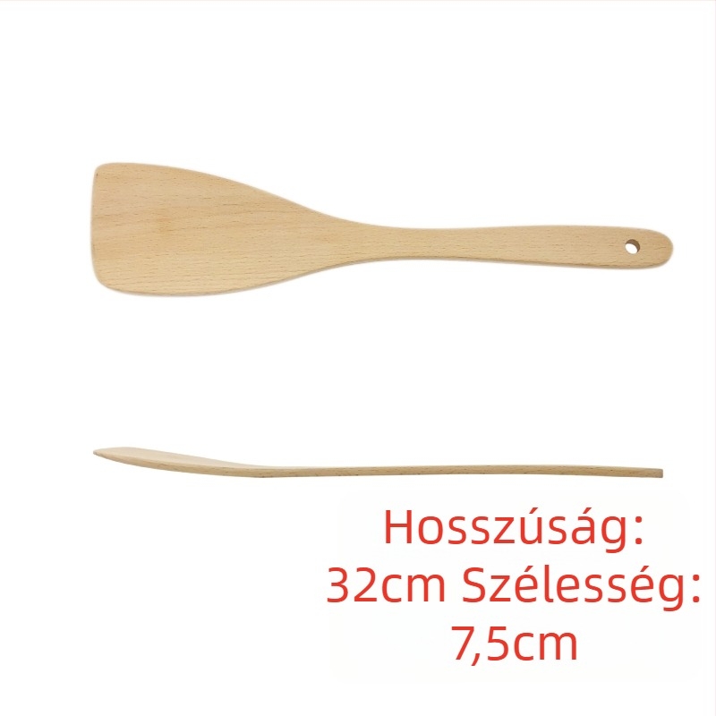 Ferde fa spatula wokhoz és tapadásmentes serpenyőkhöz