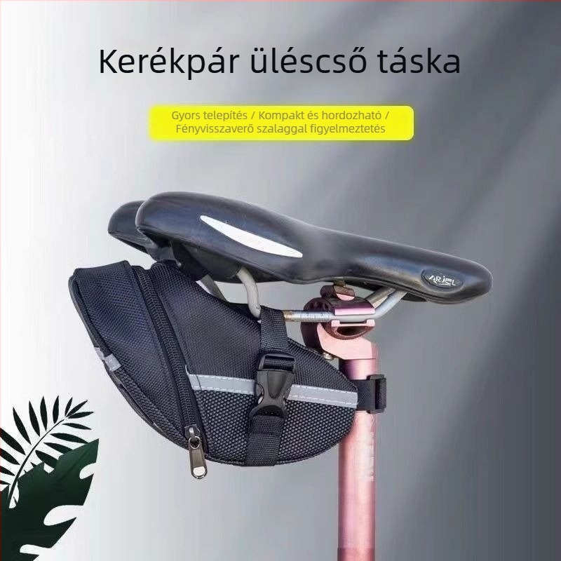 Kemény héjú hátsó nyeregtáska hegyi kerékpárhoz, nagy kapacitású, többfunkciós