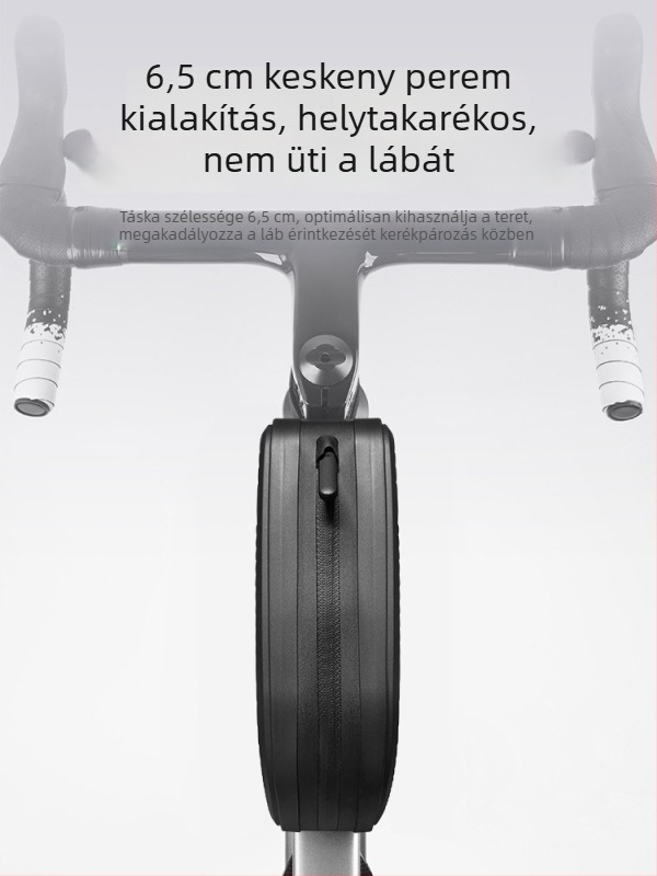 Kerékpár elő- és felsőcső táska — vízálló telefon-tároló