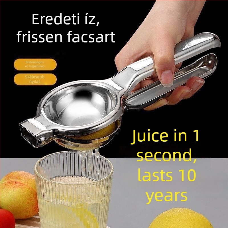 Rozsdamentes acél kézi citrusfacsaró citromok, lime-ok és narancsok préselésére