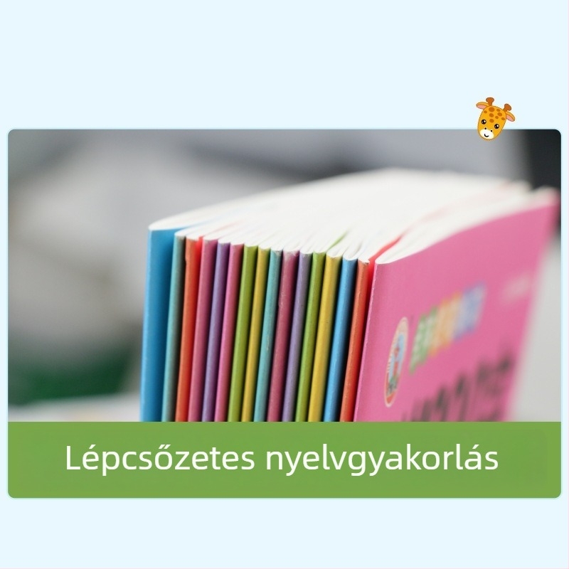 Előkészítő óvodai kínai karakterek gyakorlófüzet, 1200 karakterrel, 3–6 éveseknek