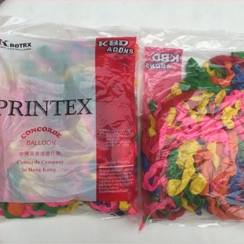 Sűrített latex spirál lufi, 18 hüvelyk, 1,8 g, KTV-hez