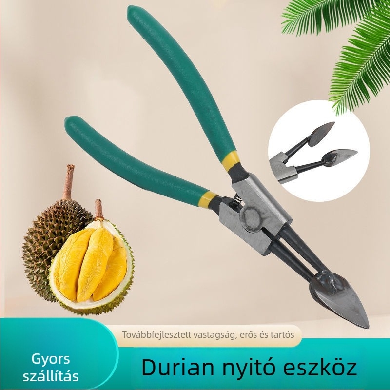 Durián kés készlet héjnyitóval – tartós nyitóeszközök, klipek, lapát és egyéb eszközök