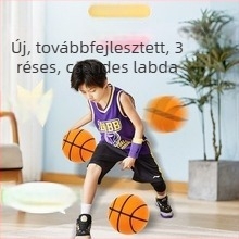 3D recézett felületű, megnövelt zajcsökkentésű beltéri kosárlabda edzőlabda
