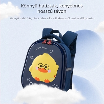 Orang Chao Gyerek hátizsák aranyos kacsa- és nyuszis mintával, EVA, lélegző hátsó rész, megakadályozza az elvesztést, óvodába