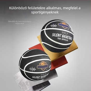 Néma kosárlabda, eredeti termék, felnőtteknek, általános és középiskolásoknak, valamint gyerekeknek, valódi bőrérzet és súlyozott dizájn.