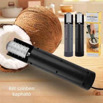 Otthoni elektromos kókusz húsextraktor, cseppmentes kivitel, kókusz húsreszelő