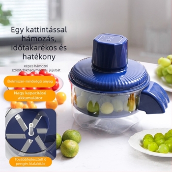 Automata elektromos gyümölcs- és zöldséghéjoló, ideális szőlőhöz és fokhagymához