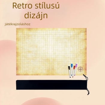 Vintage stílusú üres rács festéshez és társasjátékhoz