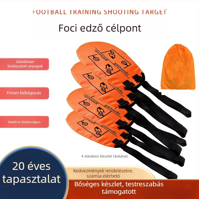 Futball célháló edzéshez – ifjúsági szabadrúgás célpont