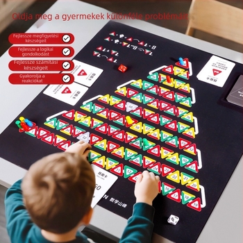 Matematikai Hegyi Sakk: Repülő Sakk – Gyermekkiadás, Logikai fejlesztő asztali játék, Szülő–gyermek interakció