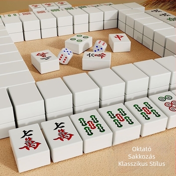 Kreatív Mahjong társasjáték gondolkodásra és memóriára – puzzle és logika, több játékmód