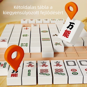 Kreatív Mahjong társasjáték gondolkodásra és memóriára – puzzle és logika, több játékmód
