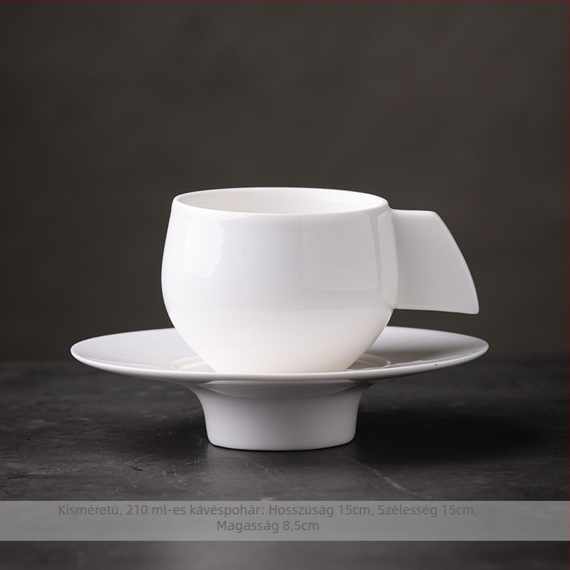 Kerámia pour-over kávé szűrőedény, szűrőpapír nélkül, hordozható csepegtető eszköz, teafilter, UFO-stílusú kávéscsésze fa alátéttel