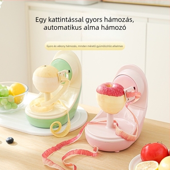 Multifunkcionális elektromos hámozó gyümölcsökhöz, automata hámozás, háztartási használatra, vékony héj eltávolítása, teljesen automata