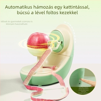 Multifunkcionális elektromos hámozó gyümölcsökhöz, automata hámozás, háztartási használatra, vékony héj eltávolítása, teljesen automata