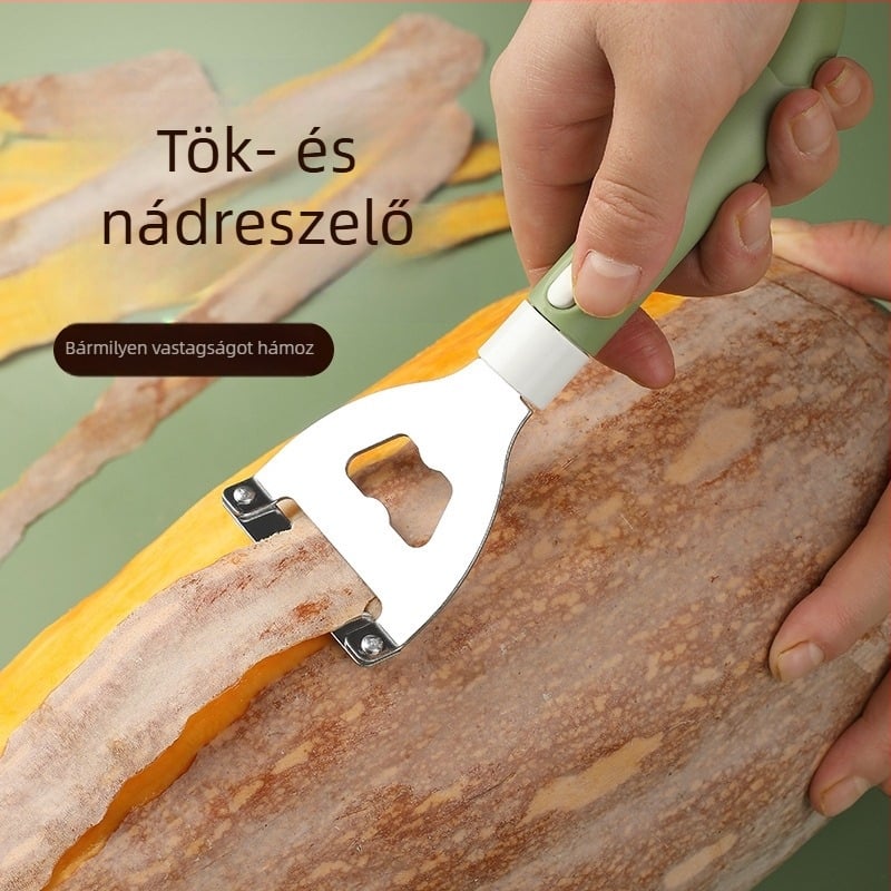 Tök és téli dinnyé hámozó – éles, tartós rozsdamentes acél penge; sokoldalú hámozó eszköz