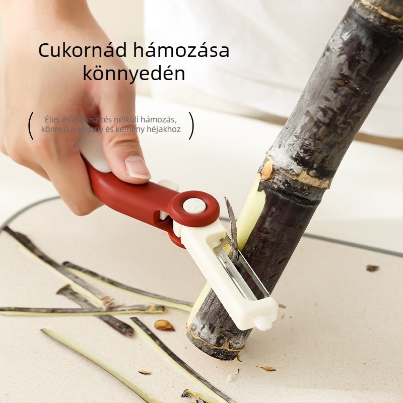 3 az 1-ben hámozó konyhai eszköz krumplira és gyümölcsökhöz – alma hámozó