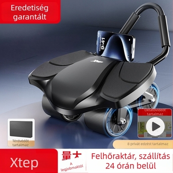 Xtep négykerekű hasizom-kör automatikus visszapattanással – hasizom-edzés és zsírégetés