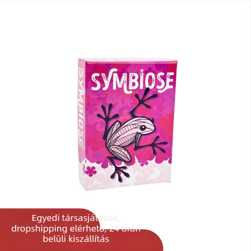 Symbiose: Társasjáték-kártyák 2–4 játékos számára – stratégiai, könnyed összejöveteli játék