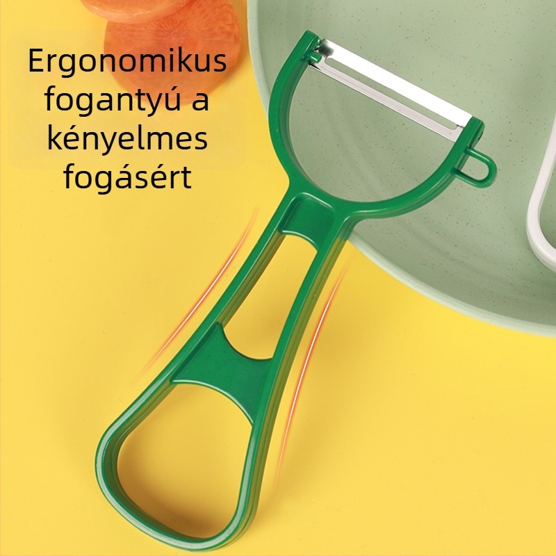 Camellia hámozó kés és reszelő almákhoz, krumplikhoz és gyümölcsökhez – retro konyhai eszköz