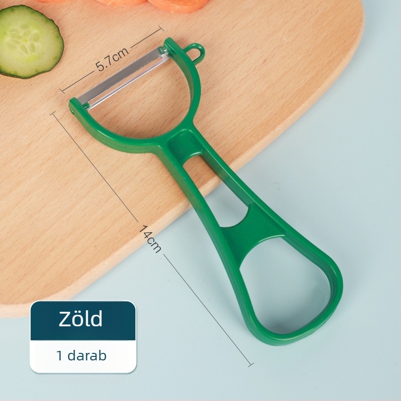 Camellia hámozó kés és reszelő almákhoz, krumplikhoz és gyümölcsökhez – retro konyhai eszköz