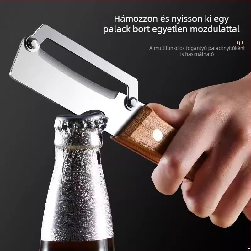Gyümölcs- és burgonyahámozó, 3Cr13 rozsdamentes acél, PP fogantyú, modern minimalista dizájn