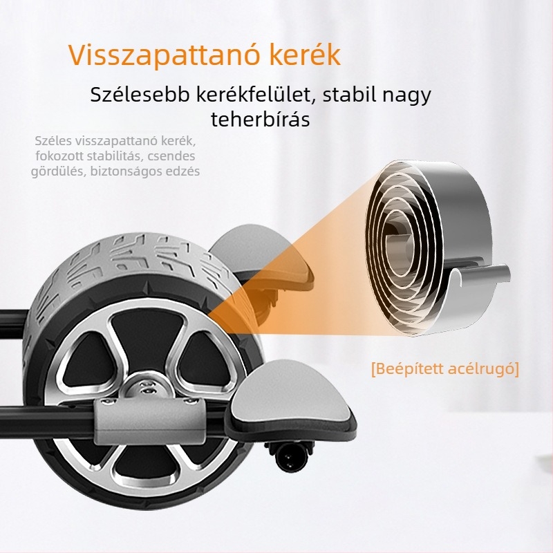 Könyöktámaszos hasgörgő – otthoni edzés a hasi izmokra