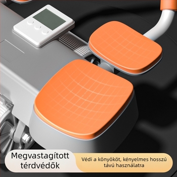 Négyszárnyú támasztású hasizom-roller automatikus visszafordítással – otthoni fitnesz eszköz