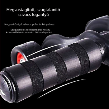 Négykerekű hasizom görgő otthoni edzéshez
