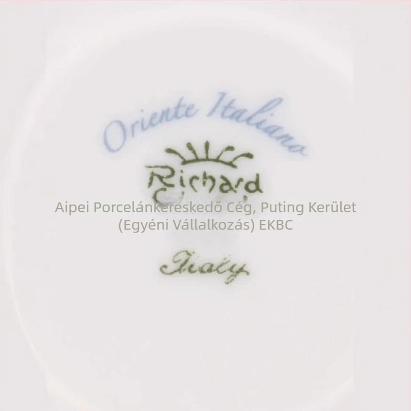 Ginor 1735 Keleti Művészet kávéscsésze és tejescsésze – könnyed luxus asztali készlet