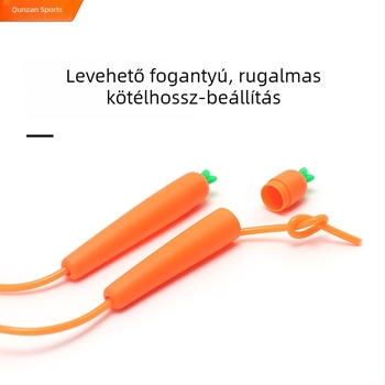 Gyerekeknek készült répakarikatúra ugrókötél kezdőknek