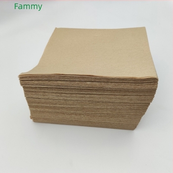 30×30 cm-es négyzetes kávéfilter papír hajtogatható eszközhöz