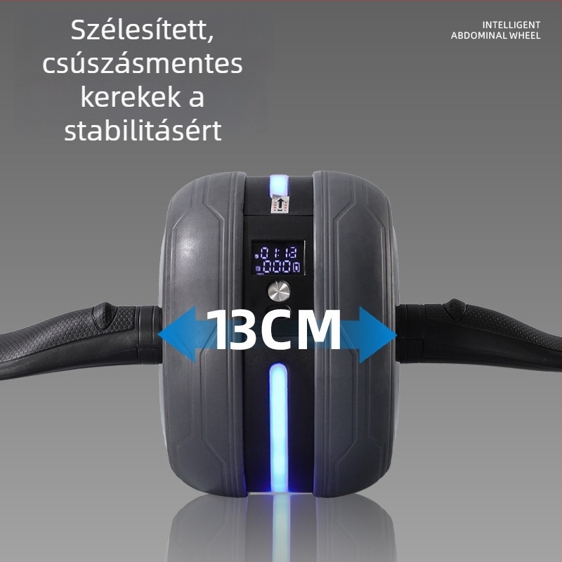 Hasizom-kerék könyöktámasz és automatikus visszatéréssel – otthoni fitnesz eszköz