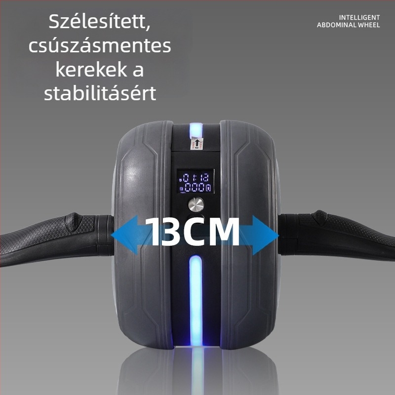 Hasizom-kerék könyöktámasz és automatikus visszatéréssel – otthoni fitnesz eszköz